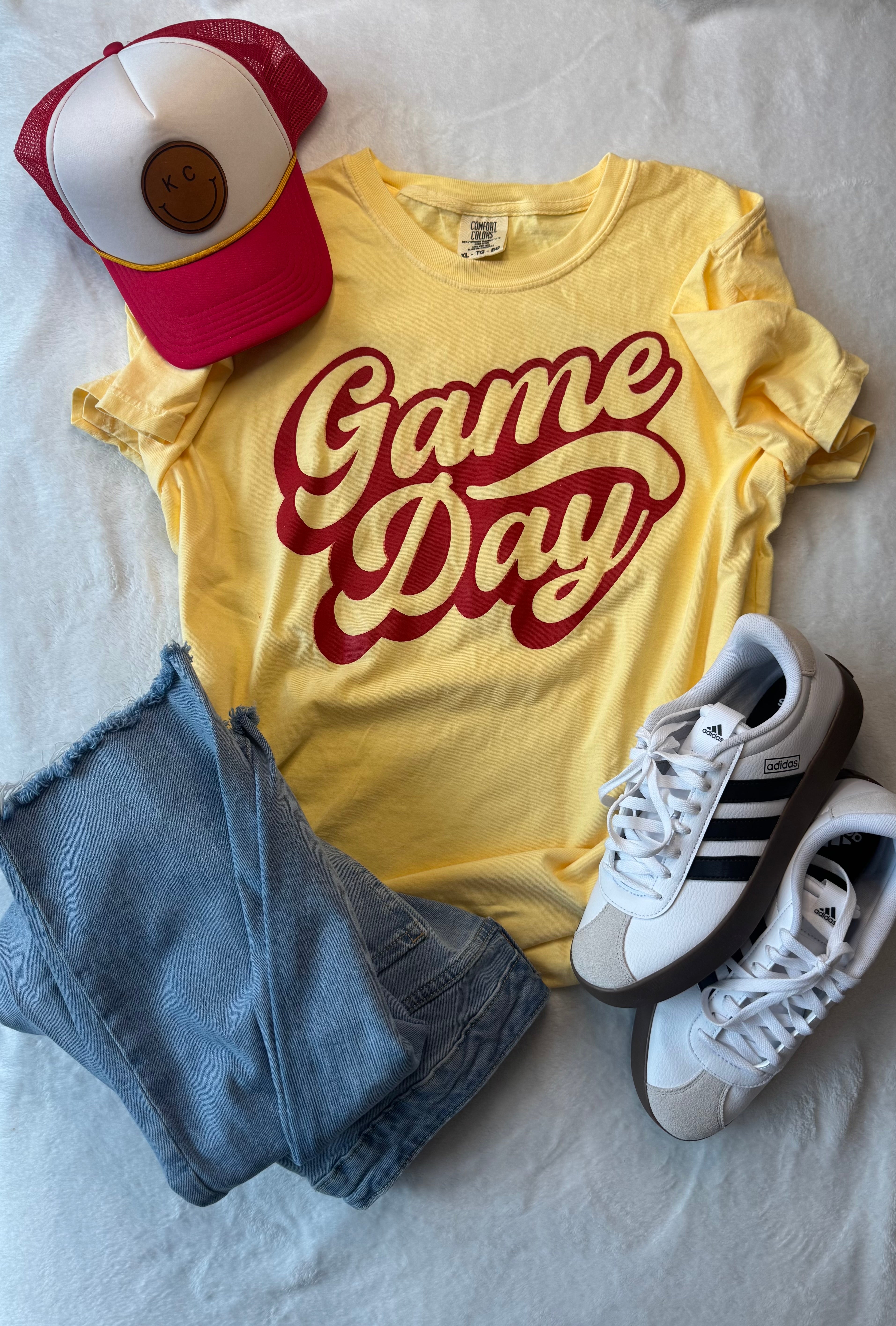Game Day Tee | Butter Yellow