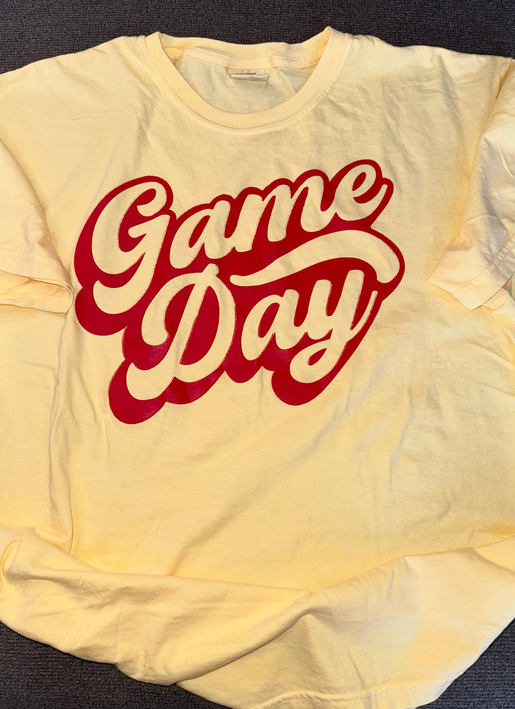 Game Day Tee | Butter Yellow