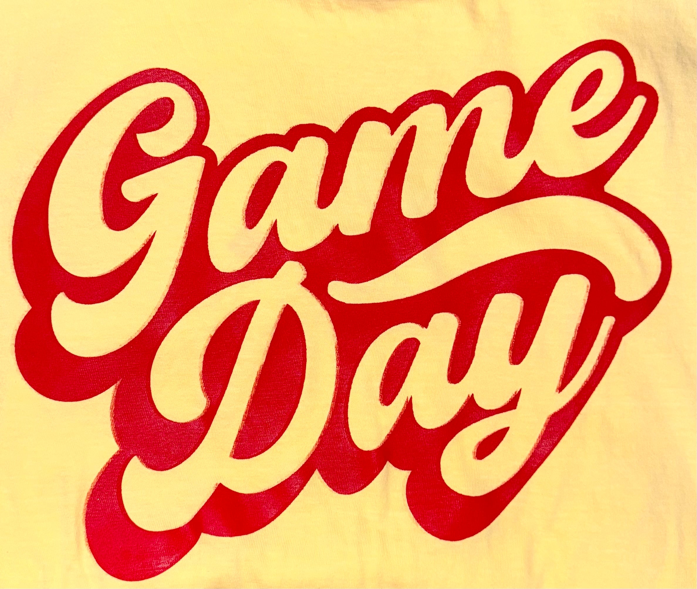Game Day Tee | Butter Yellow