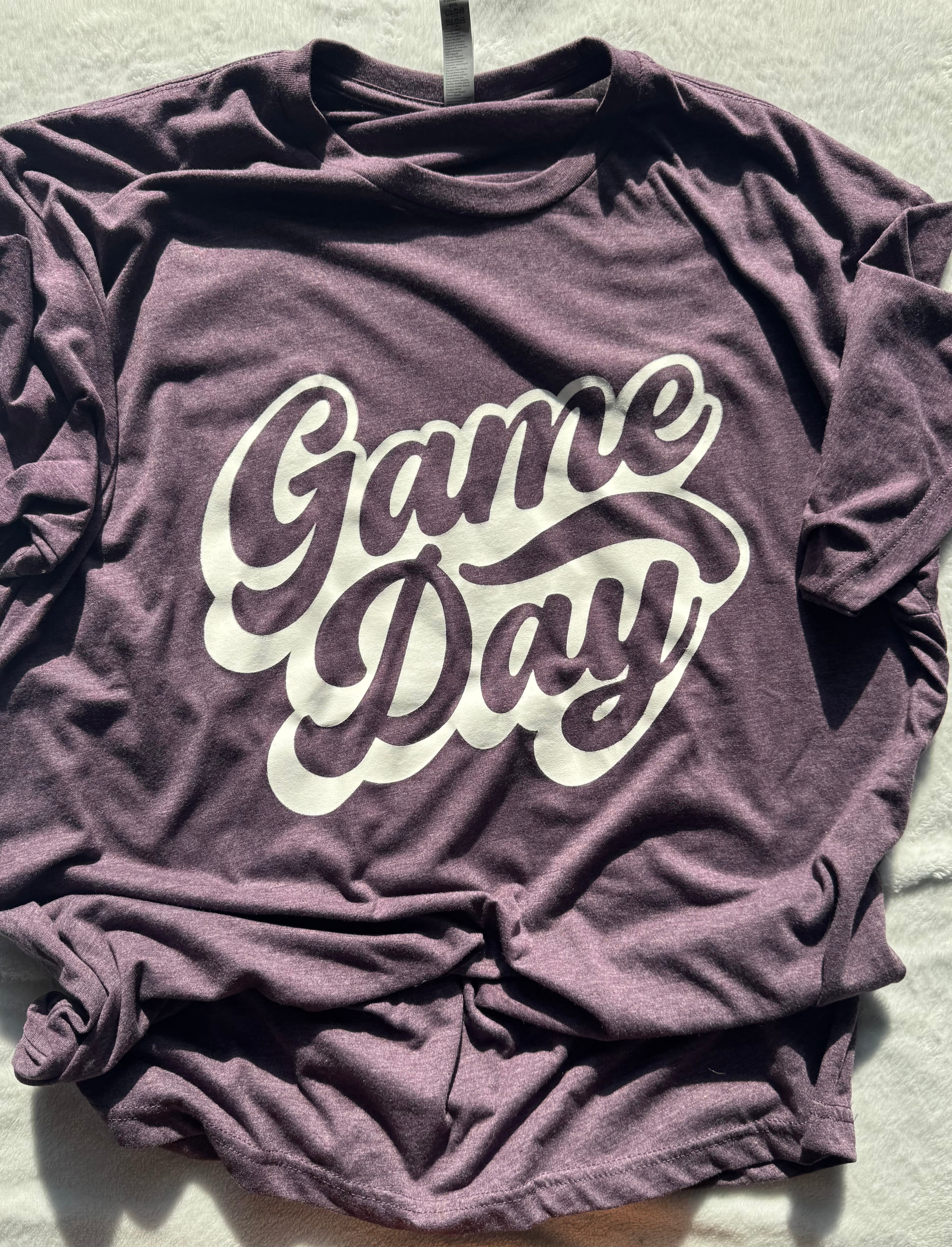 Game Day Tee | Purple