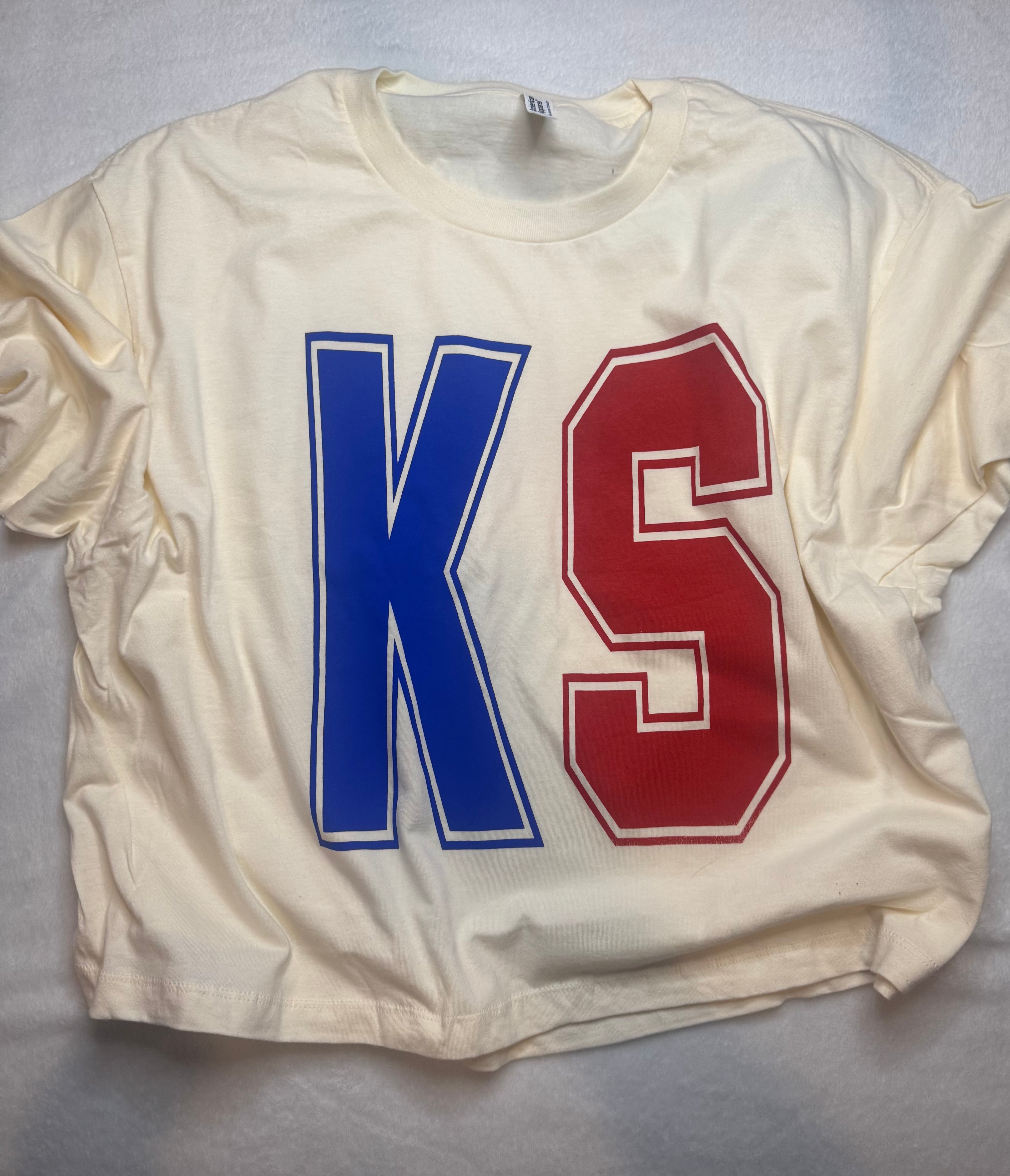 Kansas Tee | Crimson and Blue