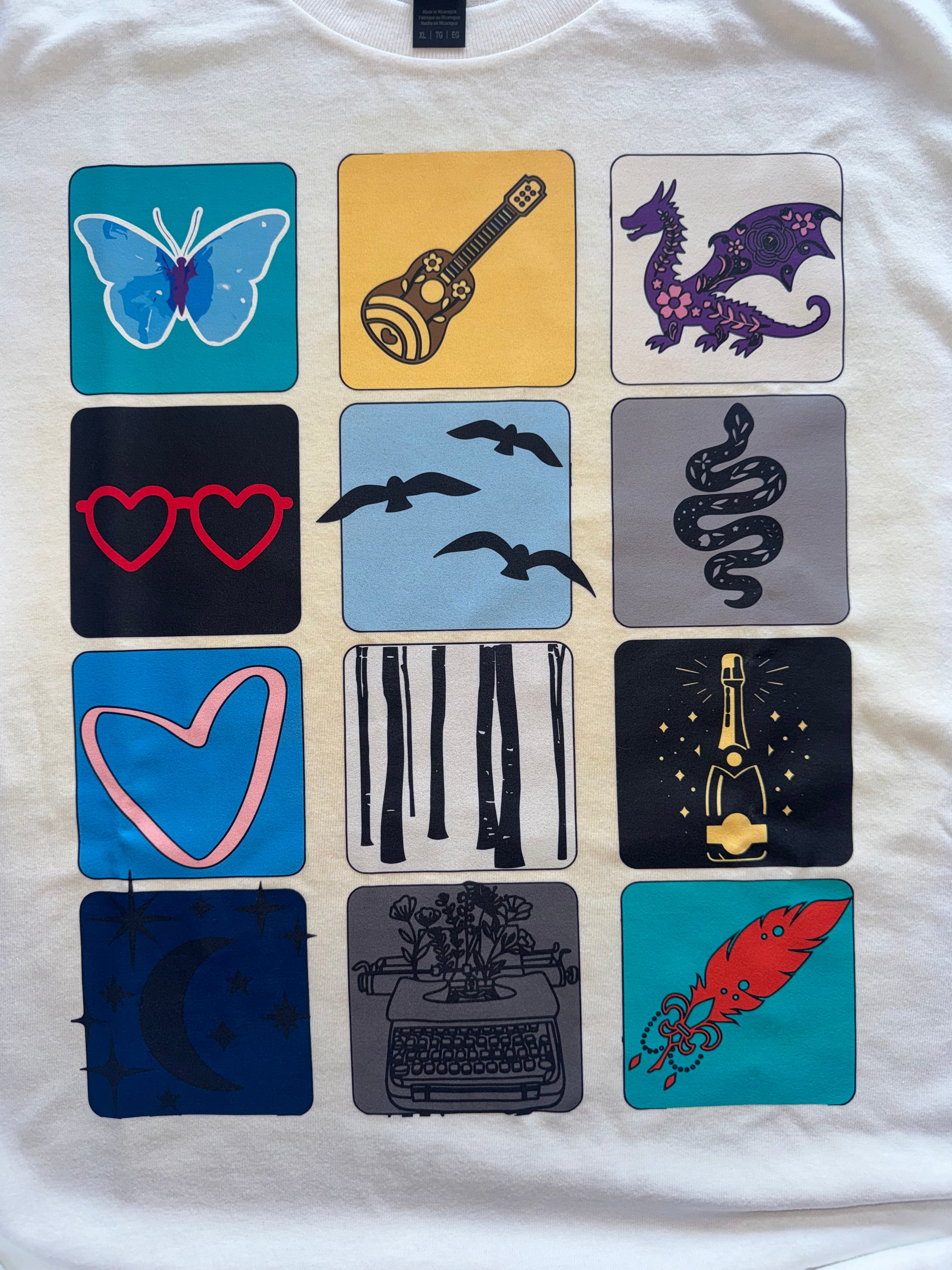 Taylor Albums Crew Sweatshirt