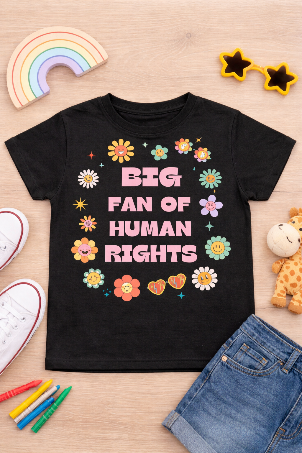 Good Human Flower Tee (Youth)